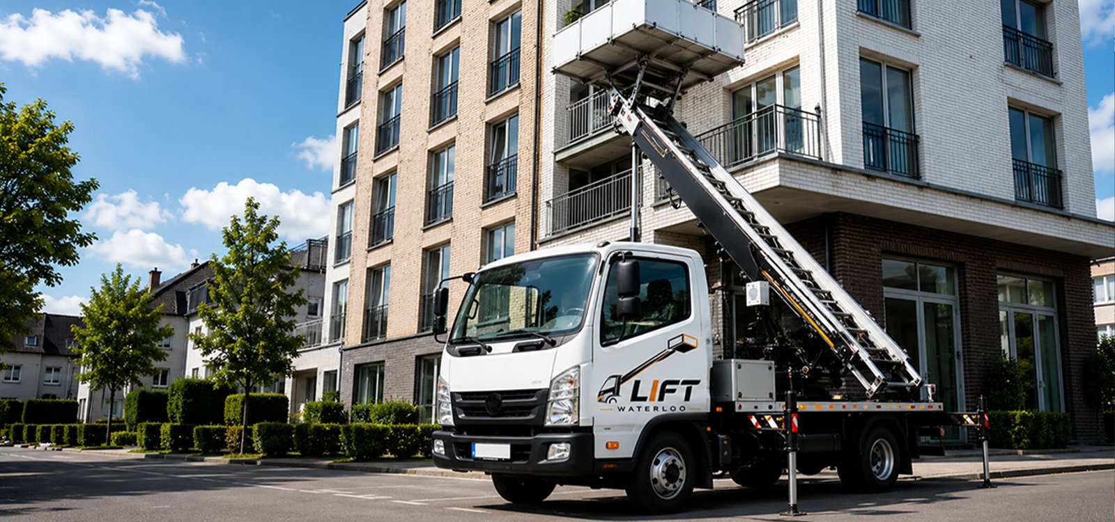 Camion lift et monte-meuble pour déménagement à Waterloo